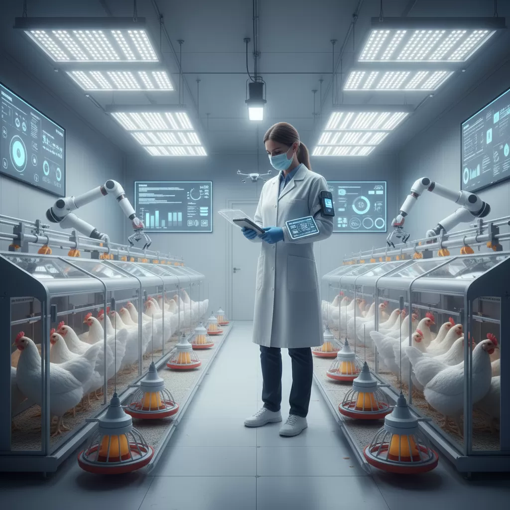 Kết hợp theo dõi sức khỏe thực tế với dữ liệu trên ứng dụng để đạt hiệu quả chăn nuôi cao nhất