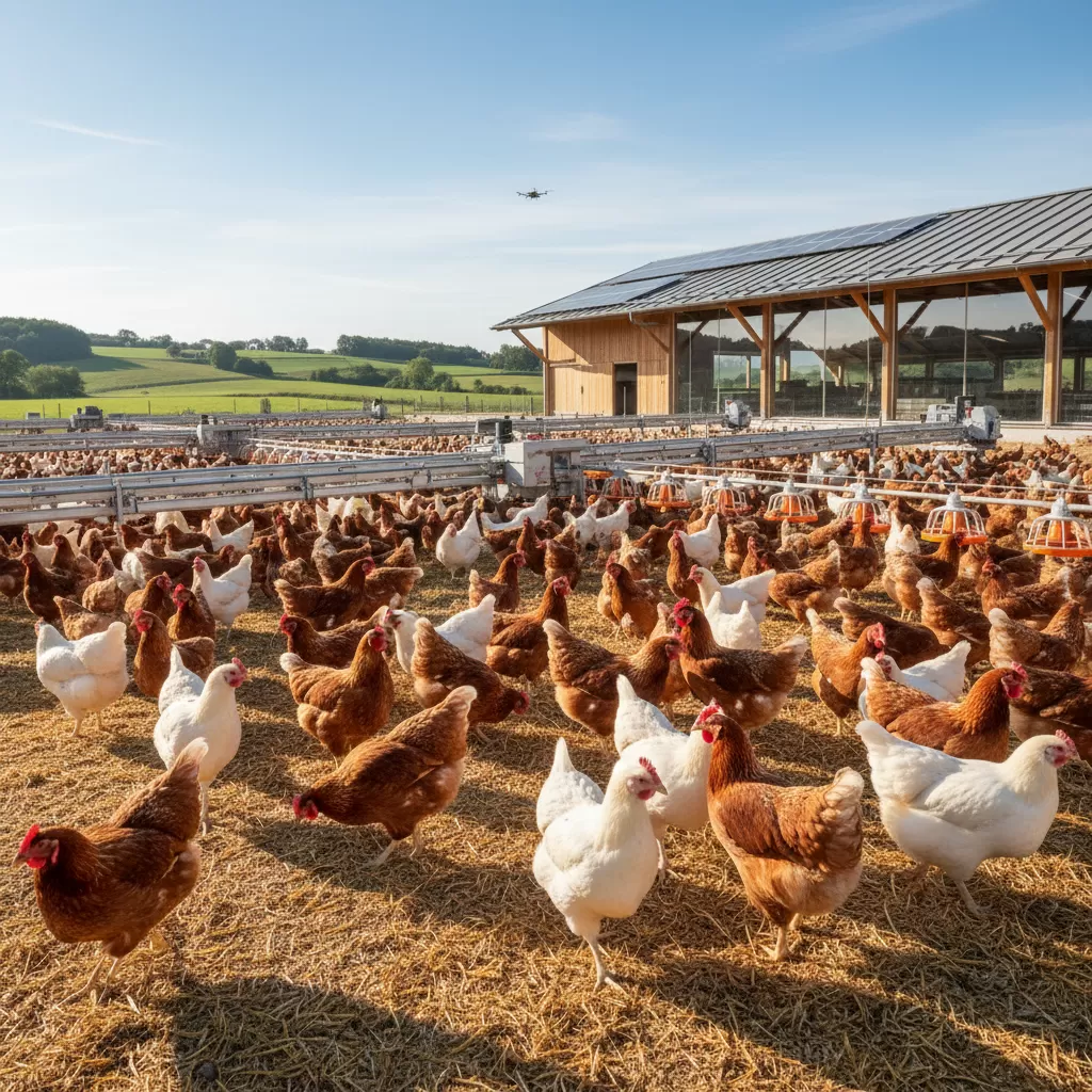 gemini_image_1770298464 Kết nối cộng đồng giúp đảm bảo sức khỏe và năng suất cho đàn gia cầm