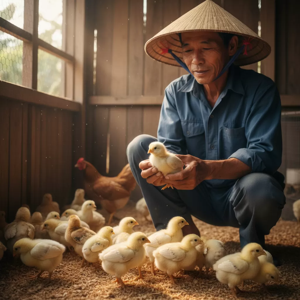 Việc lựa chọn con giống chất lượng là bước đầu quan trọng trong chăn nuôi