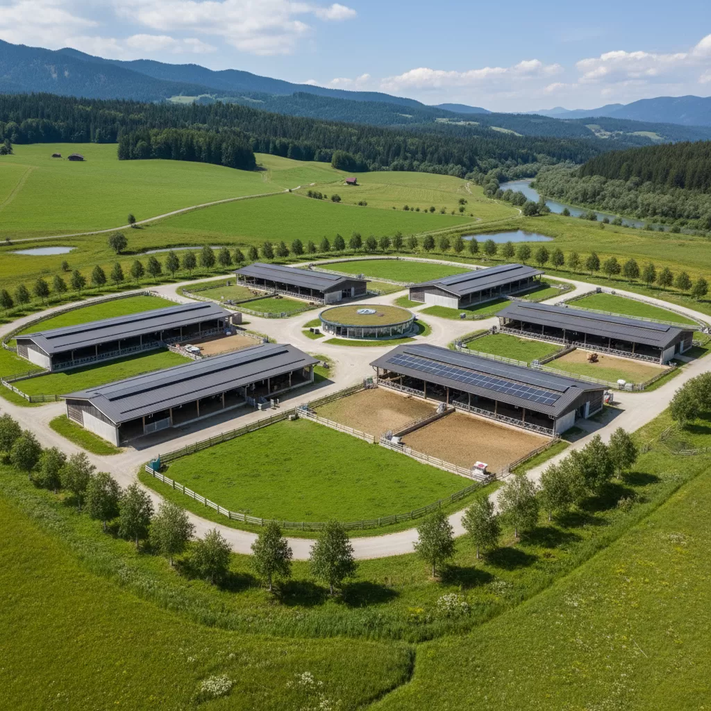 gemini_image_1770302362 Thiết kế chuồng trại thông thoáng và khoa học giúp hạn chế tối đa rủi ro dịch bệnh