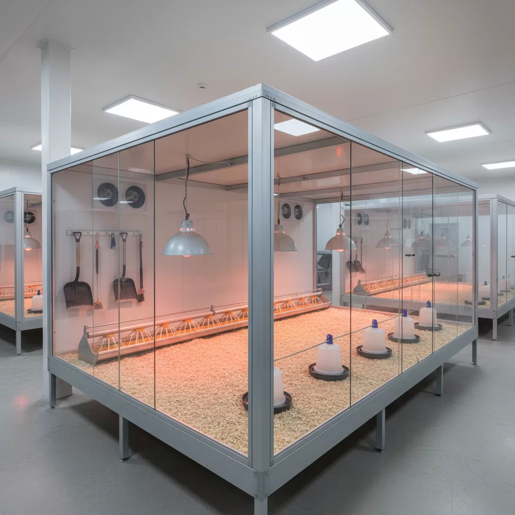 Chuẩn bị chuồng úm kỹ lưỡng là bước đầu tiên để chăn nuôi thành công