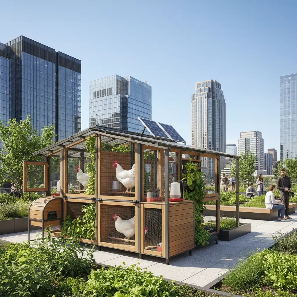 Mô hình nuôi gà sạch tại nhà giúp cung cấp thực phẩm an toàn cho gia đình