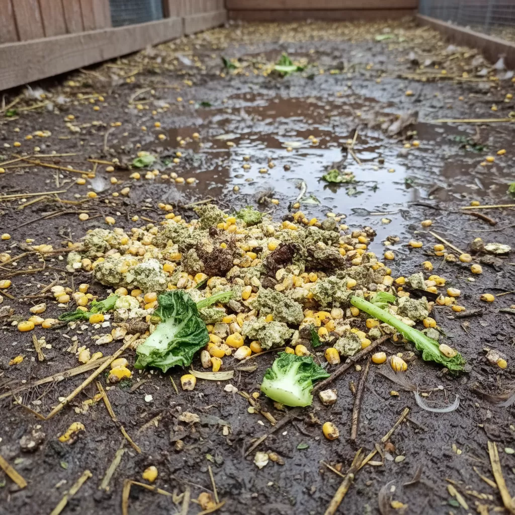 Chất thải tích tụ kết hợp độ ẩm cao là nguyên nhân chính gây mùi hôi