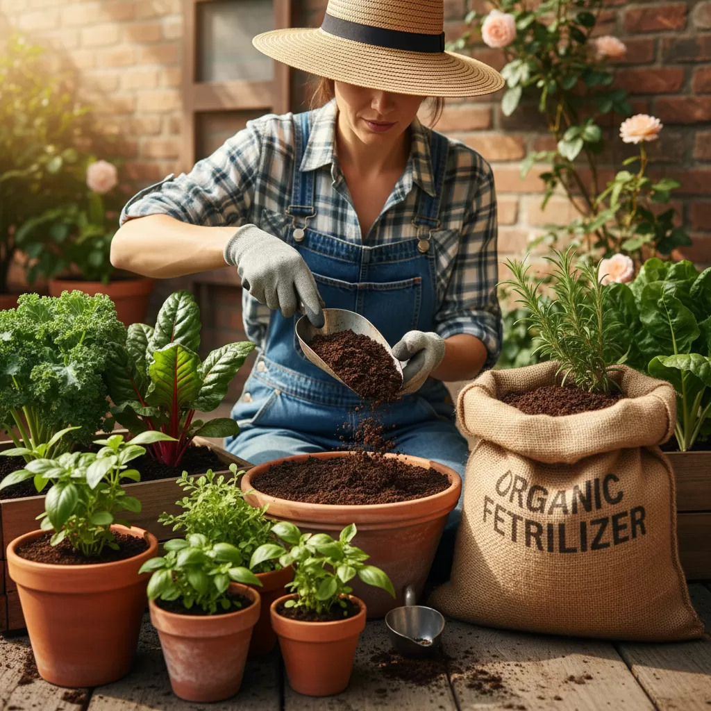 gemini_image_1770306681-1 Kỹ thuật bón thúc bằng phân gà ủ giúp rau hấp thụ dinh dưỡng tối ưu