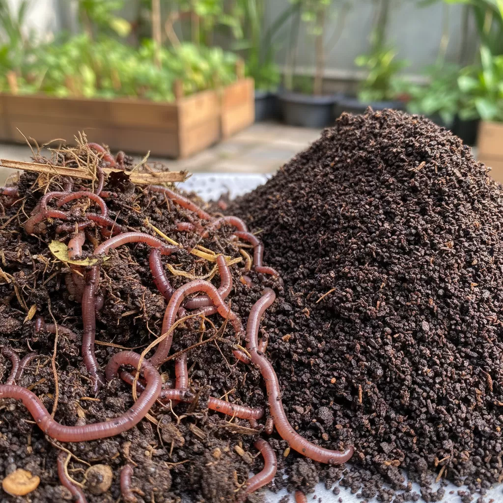 gemini_image_1770307025-1 Trùn quế là nguồn đạm tự nhiên dồi dào giúp gà phát triển khỏe mạnh